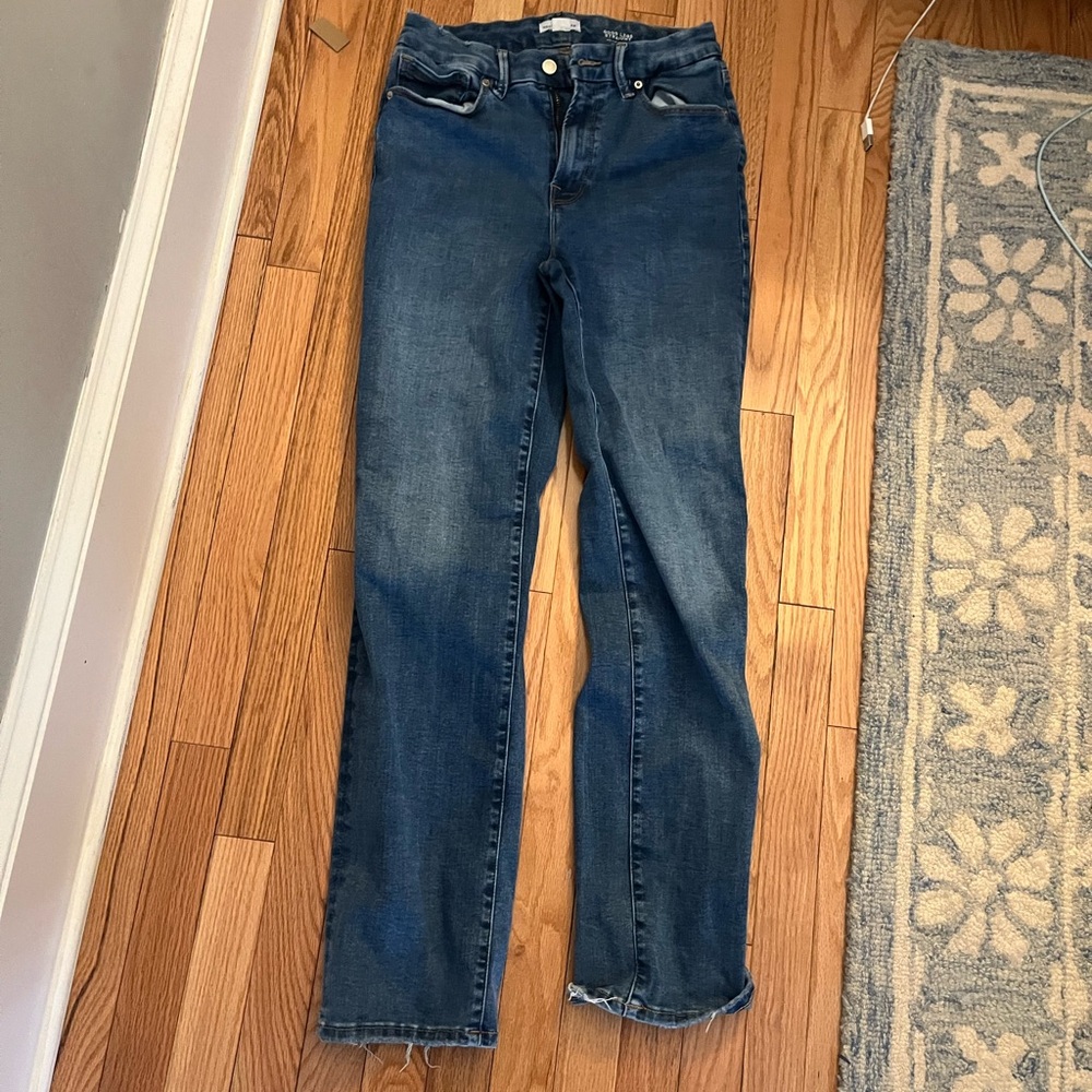 Good American Dark Blue Skinny Jeans
